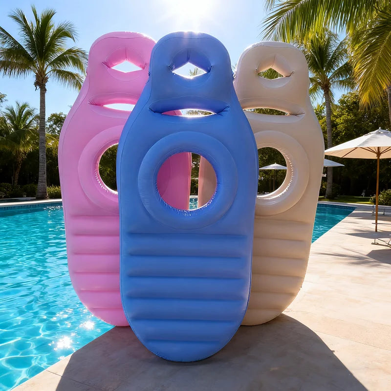 Inflatable Maternity Pillow with Belly Hole – Full Body Pregnancy Support Mattress