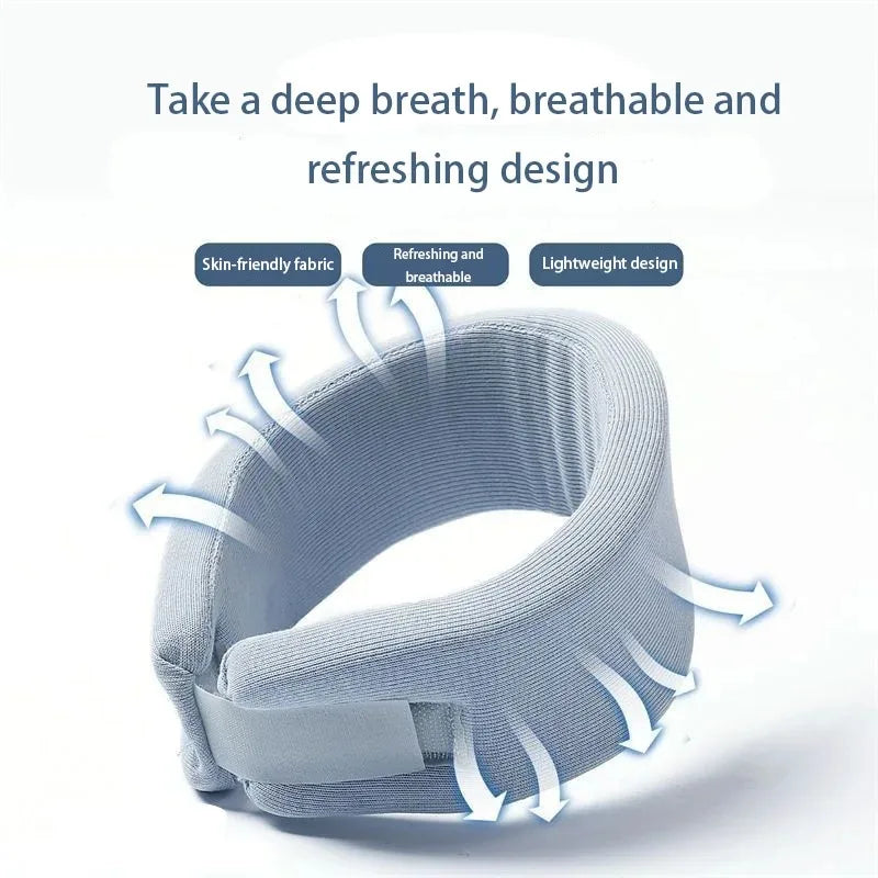 Adjustable Cervical Neck Support – Breathable Sponge Protector for Sleep & Pain Relief