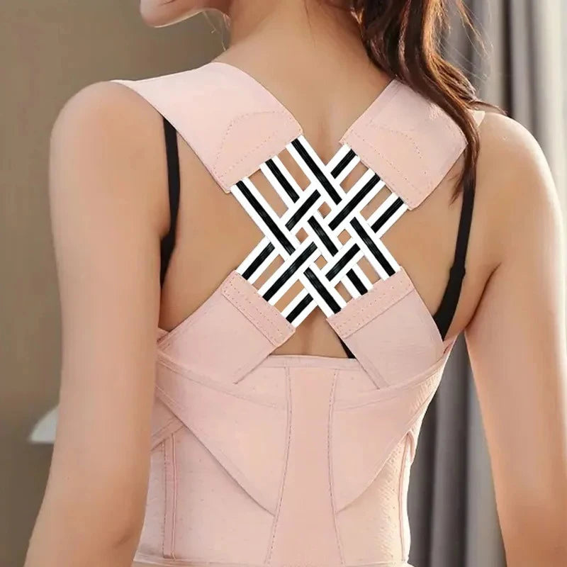 Fully Adjustable Posture Corrector – Shoulder Support Brace for Upper & Mid Spine Relief