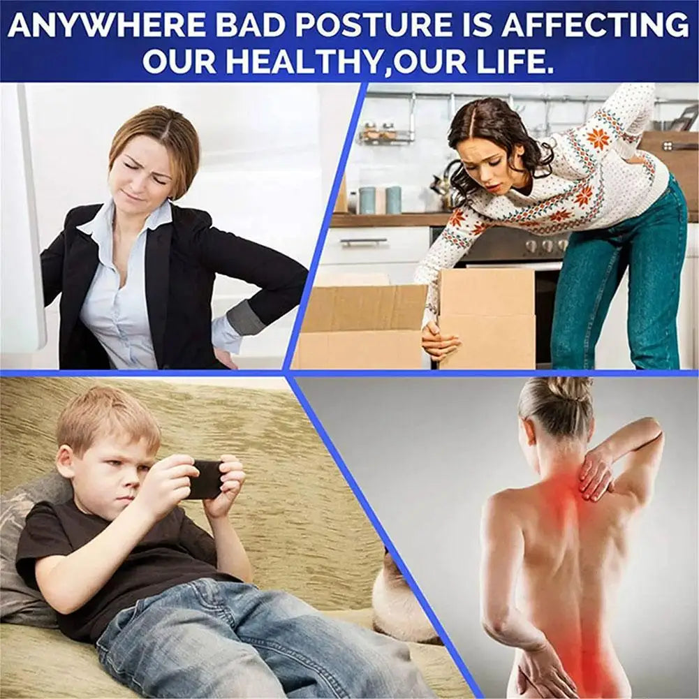 Back Posture Corrector Brace – Body Shaping Shoulder Strap & Spine Support Belt