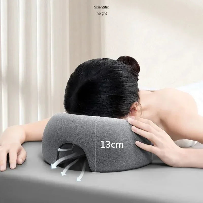 Memory Foam Face Rest Pillow – Ergonomic Headrest for Beauty Salon & Massage