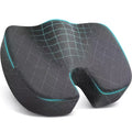 Memory Foam Ergonomic Seat Cushion – Orthopedic Hip Support for Office & Car