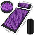 Shiatsu Acupressure Spike Mat & Pillow – Sport Fitness & Yoga Massage Pad