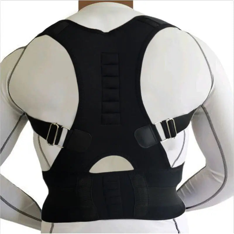 Magnetic Posture Corrector – Orthopedic Back Support Belt with Magnet Therapy for Men & Women