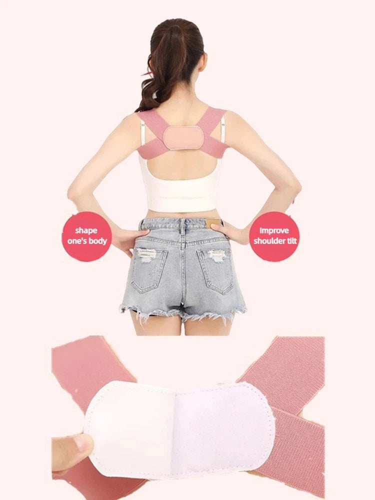 Posture Corrector for Adults Lightweight Breathable Back Brace Back Straightener Strap Posture Corrector New
